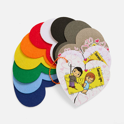 Брелок-конструктор из фетра Lano - рис 7.