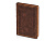 Ежедневник недатированный А5 Royal, коричневый с бронзовым срезом - миниатюра
