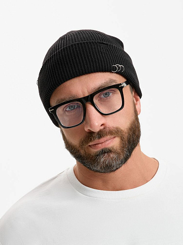 Шапка Ribelle, черная - рис 7.