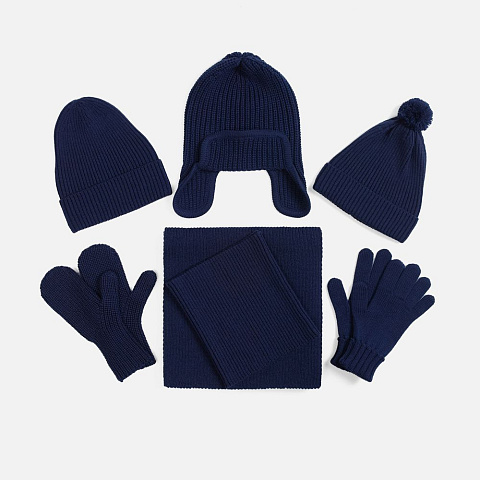 Шапка Catch Match, темно-синяя - рис 4.