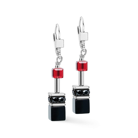 Серьги Red-Black
