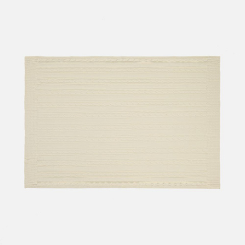 Плед Remitti, белый (молочный) - рис 5.