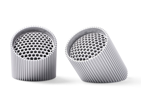 Беспроводная колонка Ray Speaker, серебристый - рис 2.