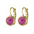 Серьги LOUISE SG PINK Dyrberg Kern 380019 - миниатюра