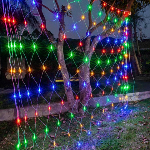 Гирлянда для дома Сетка (160 LED) 1.5х1.5 м