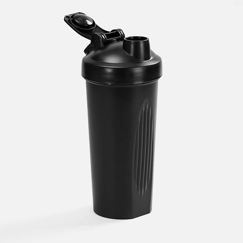 Спортивный шейкер Shake It Easy, черный - рис 4.