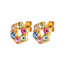 Серьги URSULA SG PASTEL MULTI Dyrberg Kern 440074