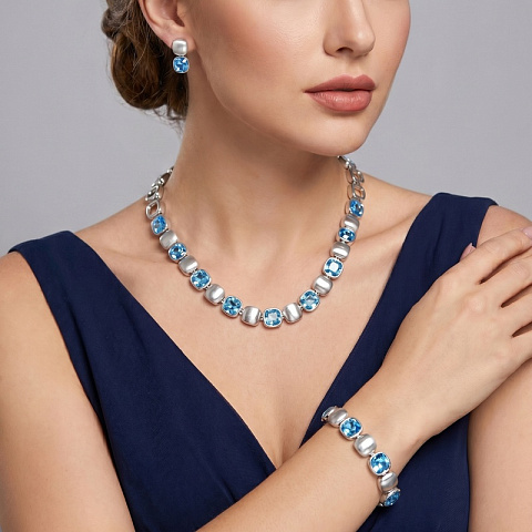 Серьги Light Sapphire - рис 3.