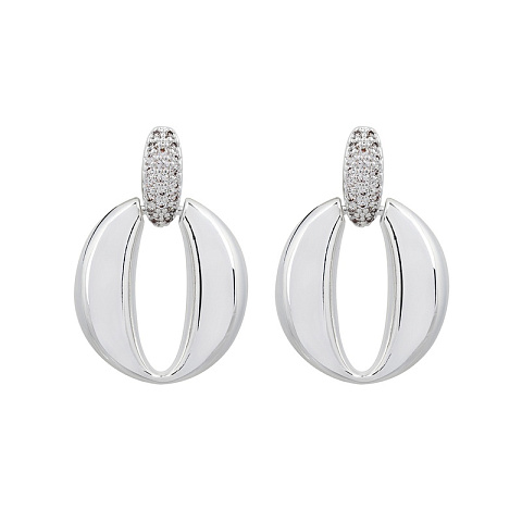 Серьги moon o silver Mason ABE28324-02 S