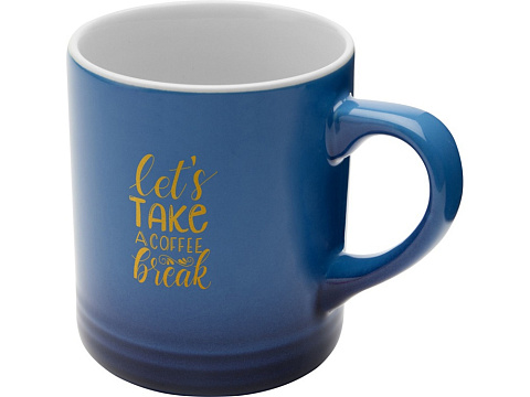 Laguna керамическая кружка объемом 330 мл, ярко-синий - рис 4.