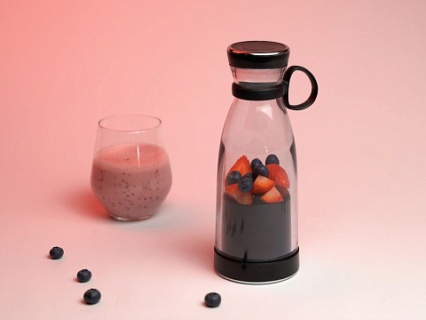 Портативный блендер BlendMatic, черный - рис 3.