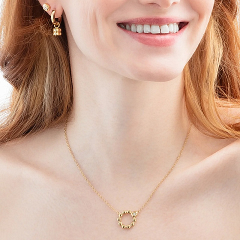 Серьги Gold Coeur de Lion 0160/21-1600 - рис 3.