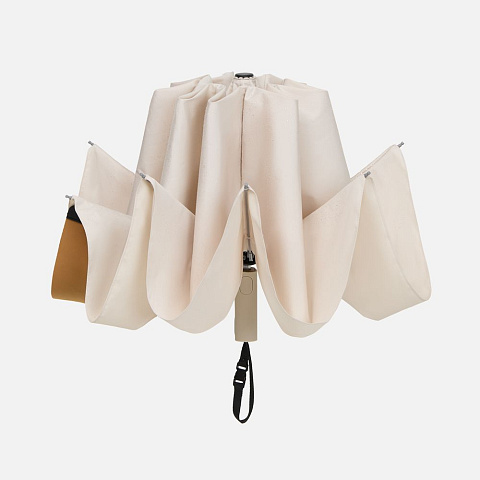 Зонт обратного сложения Easyroll, бежевый - рис 8.