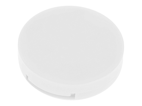 Бальзам для губ в футляре с зеркалом Jolly, белый - рис 2.