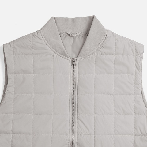 Жилет унисекс Warmbridge, светло-серый - рис 4.