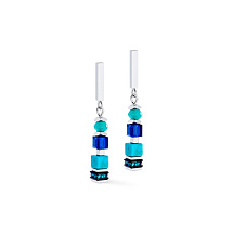 Серьги Transformative Teal Coeur de Lion 3046/21-0607