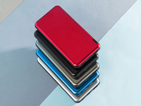 Внешний аккумулятор Forge v.2, металл, 10000mah, серый - рис 11.