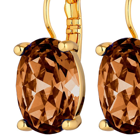 Серьги CHANTAL SG BROWN Dyrberg Kern 450182 - рис 3.