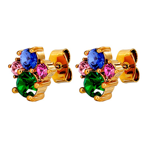Серьги BILLIS SG RAINBOW Dyrberg Kern 470136 - рис 4.