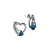 Серьги Caleida Boccadamo KOR033M - миниатюра