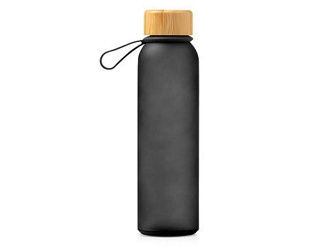 Бутылка из переработанного стекла  VOZNAN черный