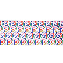 Полотенце из микрофибры с возможностью полноцветной сублимационной печати с одной стороны  30*100 см