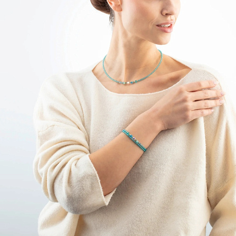 Браслет Turquoise Coeur de Lion 4464/30-0600 - рис 2.