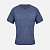 Футболка спортивная унисекс Storm, темно-синий меланж - миниатюра