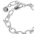 Браслет Cleo Сarabiner Fiore Luna CL6087 S - миниатюра - рис 3.