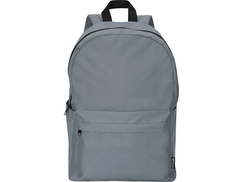 Байрон рюкзак для 14-дюймового ноутбука объемом 16 л, изготовленный из переработанных материалов по стандарту GRS, серый - рис 2.