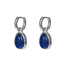 Серьги NATURAL LAPIS Fiore Luna *LE1200 BL/S