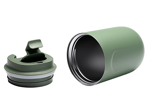 Термокружка Таник из нержавеющей стали с двойными стенками, зеленый - рис 2.