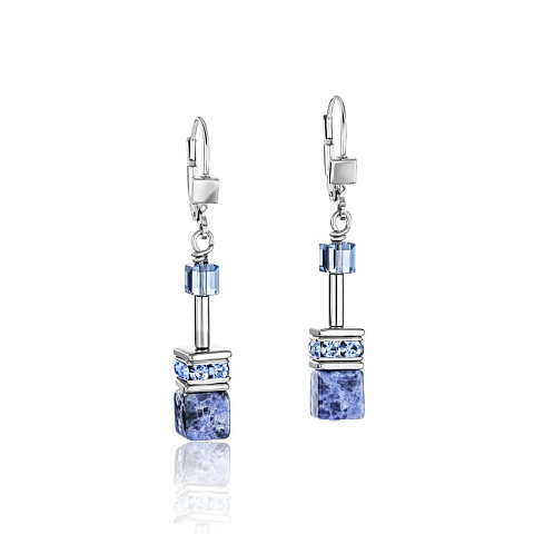Серьги Blue Coeur de Lion 4017/20-0700