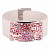 Браслет на белом кожаном ремешке - миниатюра