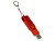 USB-флешка на 16 Гб 2 в 1 поворотный механизм, c дополнительным разъемом Type-C с одноцветным металлическим клипом, красный - миниатюра - рис 3.