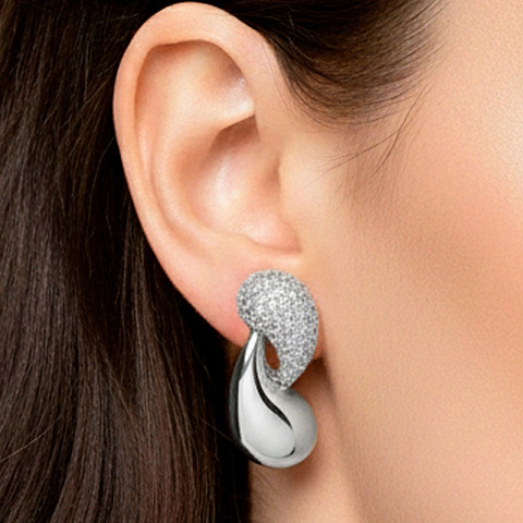 Серьги Fiore Luna AG210038E-002 S - рис 2.