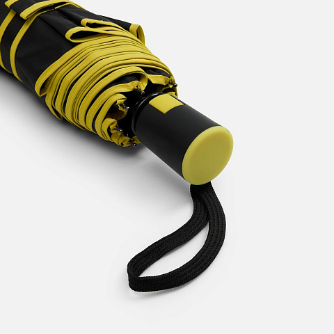 Зонт складной Edgeline, желтый - рис 7.