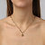 Колье TESSA SG PEACH Dyrberg Kern 480129 - миниатюра - рис 3.