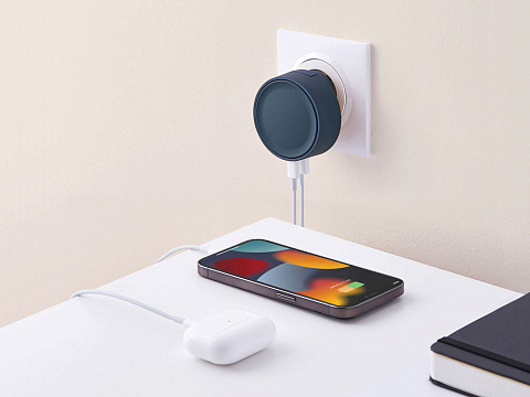 Адаптер питания USB Poweron, темно-синий - рис 11.