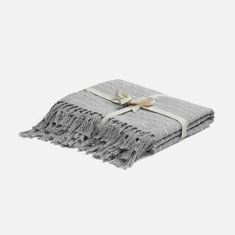 Плед Shimla, серый - рис 2.