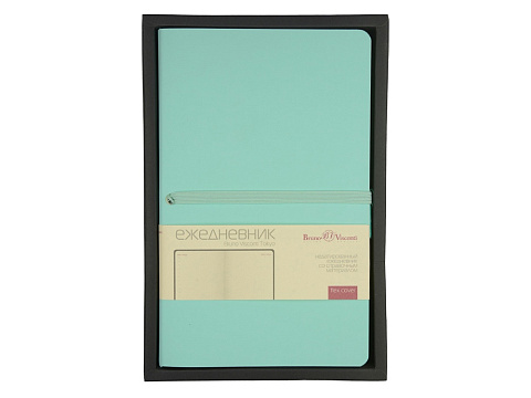 Ежедневник недатированный А5 Tokyo, мятный (Р) - рис 4.