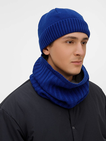 Снуд ComFleece, темно-синий (кобальт) - рис 6.