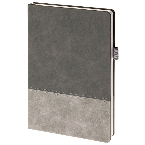 Ежедневник Horizon, недатированный, серый - рис 3.