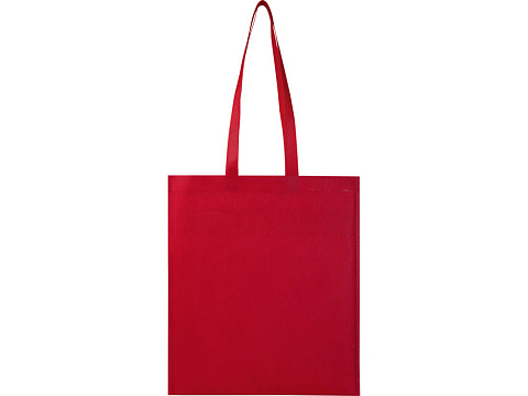 Экосил эко-сумка для конференций из нетканого материала, переработанного по стандарту GRS, объемом 6 л, красный - рис 2.