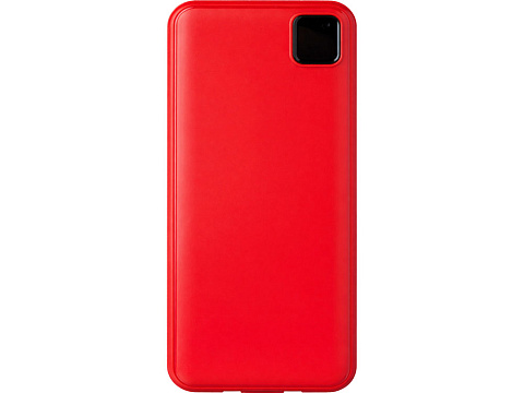 Внешний аккумулятор со встроенными кабелями Фрэйм, 10000мач, красный - рис 3.