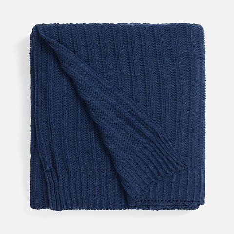 Плед Termoment, синий меланж - рис 2.