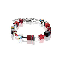 Браслет Red-Grey Coeur de Lion *4014/30-0312