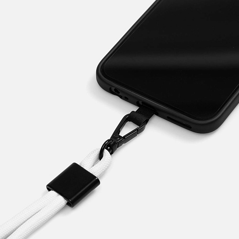 Шнурок для телефона TrendHand, белый - рис 5.