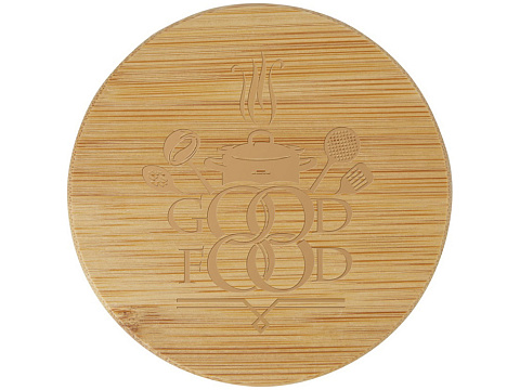 Чайник Zen с ситечком и бамбуковой крышкой - Прозрачный - рис 4.