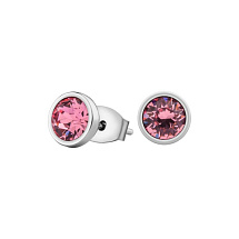 Пусеты Light Rose Fiore Luna SWE297 LR S